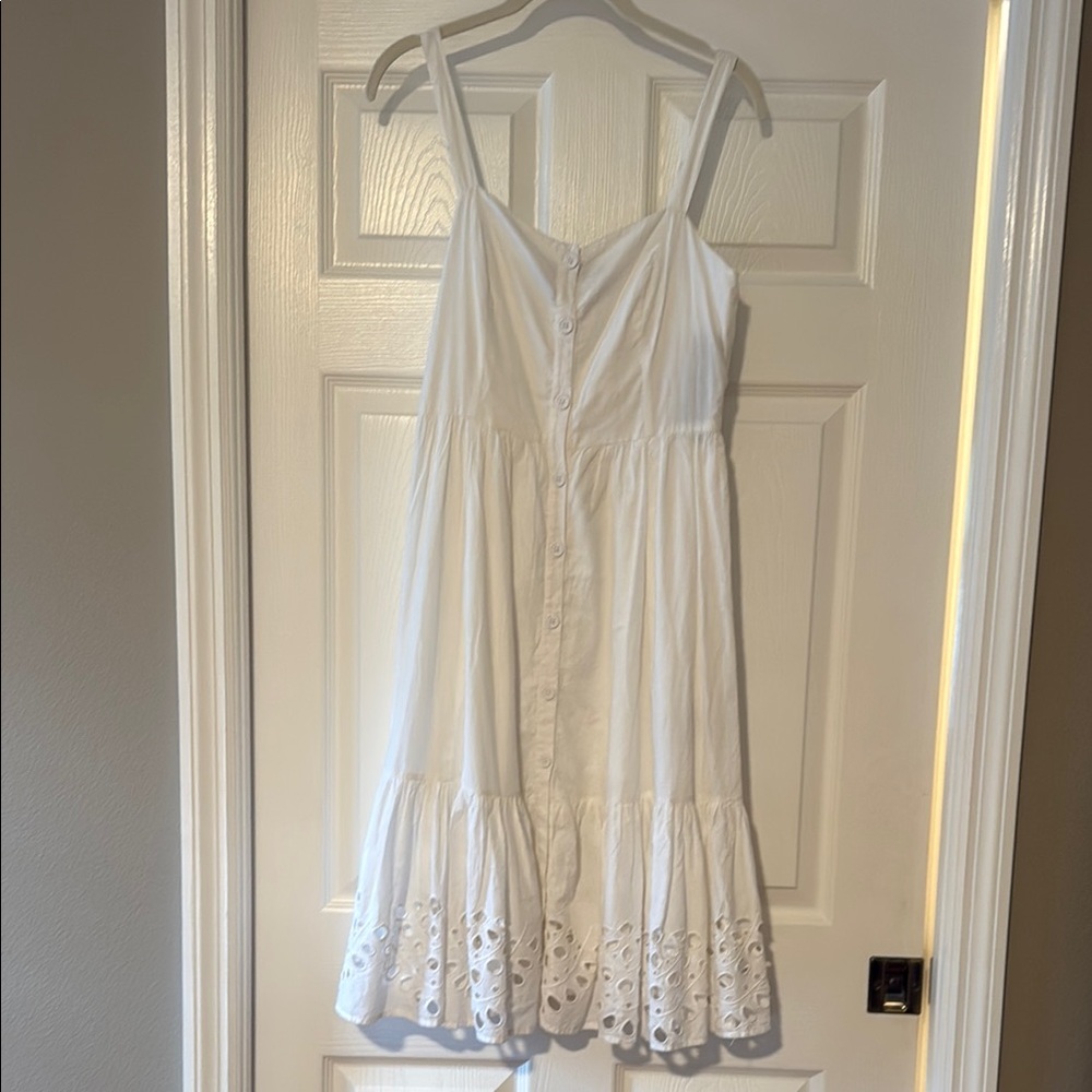 NWT French Connection linen white dress